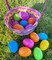 Plastic Bright Easter Egg Assortment 50 Pcs Perfect for Easter Egg Hunt/Surprise Egg/Easter Hunt